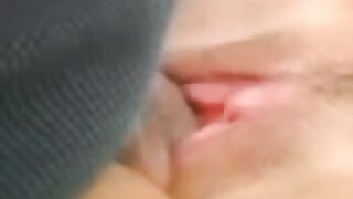 Hot Brunette Minx Sucks & Swallows A Huge Load From Her Step-Brother's Dick