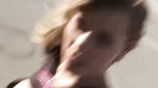 Blondie's Daring Adventure - Public Sex with Stranger in Nature