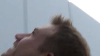 Blondie's Daring Adventure - Public Sex with Stranger in Nature