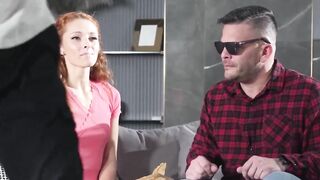 Blind Folded Sensual Blowjob & Fucking with Italian Beauty - Luciana Lucci