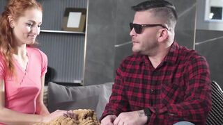 Blind Folded Sensual Blowjob & Fucking with Italian Beauty - Luciana Lucci