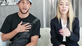 Naughty college girl NATA GOLD Fucked Hard By A Big Dick In POV