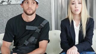 Naughty college girl NATA GOLD Fucked Hard By A Big Dick In POV