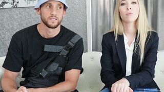 Naughty college girl NATA GOLD Fucked Hard By A Big Dick In POV