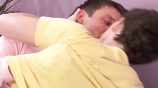 Bareback Threesome - Hunks Thomas & Felix Fuck Hardcore With Blowjobs
