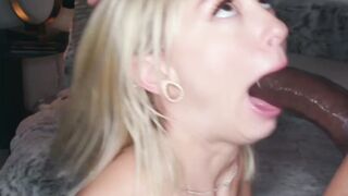 Blonde Bombshell Chloé Temple Gets Her White Pussy Stretched By A Huge BBC! - Interracial Passion