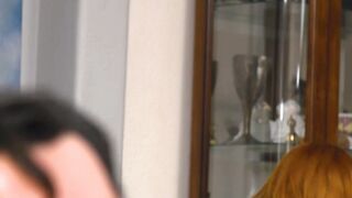 Redheaded MILF Cougar Lauren Philips Gets Her Pussys Prickered By A Huge Dick