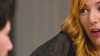 Redheaded MILF Cougar Lauren Philips Gets Her Pussys Prickered By A Huge Dick