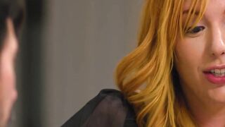 Redheaded MILF Cougar Lauren Philips Gets Her Pussys Prickered By A Huge Dick