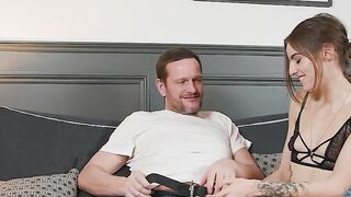 Alba LaLa's European Ass Gets Throated And Fucked Hard