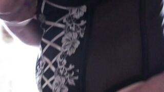 Grandmother's Mature Panties Filled With Dirty Toys