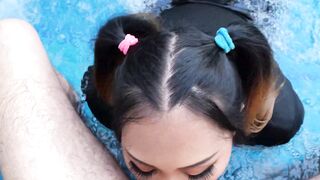 Thailand's Sweet Teen Ass-Fucked by Older Man in POV Style