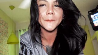 Exotic Ladyboy Striptease & Anal Play - Ass Fingering with Thai Transgender