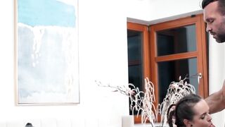 Big Dick Surprise - Petite Blonde Teenager Gets Her Virgin Pussy Stretched