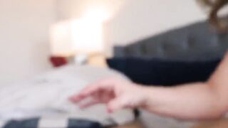 Grandpa's Hot Step-Daughter Naughtily Rides His Dick