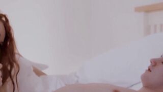 Redheaded Bombshell Ella Hughes Filled With Big Dick's Hardcore Sex