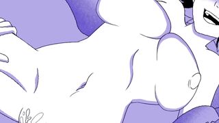 Crab Girl's Anal Adventure - Hardcore Fucking with Old Man