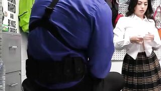Big Dick Steals Co-Ed Skirt - PornPros