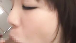 Hot MILF Gives Her Husband A Surprise Blowjob And Rides His Dildo For An Intense Orgasm