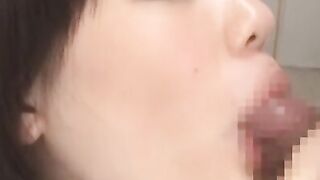 Hot MILF Gives Her Husband A Surprise Blowjob And Rides His Dildo For An Intense Orgasm