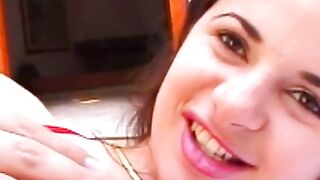Latin Beauty Luciana C Gets Fucked Hard - POV Blowjob & Riding On Top