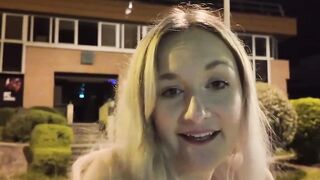 French Maid LouLou Fingers Herself in Public