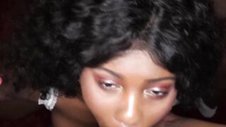 Deepthroat Queen - Extreme Deep Thoart Blowjob by Daisy Monroe