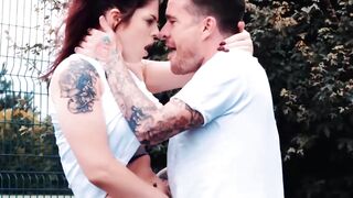 Outdoor Sex Adventure with Ink-Lover & Hot Babe -Lucia Love