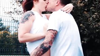 Outdoor Sex Adventure with Ink-Lover & Hot Babe -Lucia Love