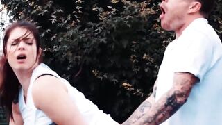 Outdoor Sex Adventure with Ink-Lover & Hot Babe -Lucia Love