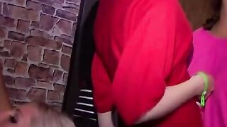 Blonde Bombshell Swallows Massive Load - Blowjob POV with Facial
