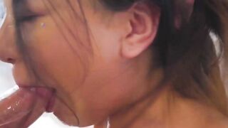 Petite Teen Handyman Gets A Surprise Blow Job And Facial