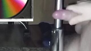 a boy whose dick is rubbed against the leg of a stainless steel chair by a stranger a