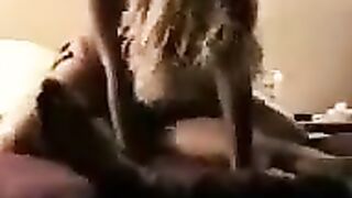 Blondie's Non-Stop Hard Core Ride - Hot Blowjob & Doggy Style Action