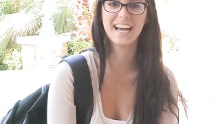 Hot Babe Finger-Fucks Herself in Her Own Private Room