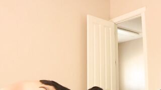 Hot Babe Finger-Fucks Herself in Her Own Private Room