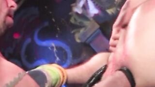 HOT HUNKS FUCKING IN A BATHROOM POV VIEW" - This new hot duo fuck passionately with intense orgasms