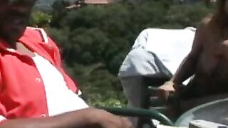 Teenager Africa Gets A Hardcore Anal Lesson