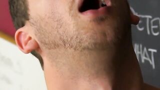 Twinks Classroom Fantasy - Teacher Fucks Student Hardcore