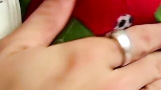 Petite Hunk's Solo Stroking Session Leading To A Massive Load