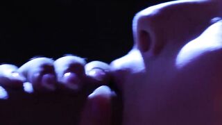 Moonlit Passionate Lovemaking Session with Hot Bombshell