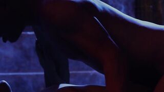 Moonlit Passionate Lovemaking Session with Hot Bombshell