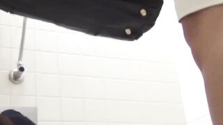 Japanese Bombshell Captured Peeing in Public Places