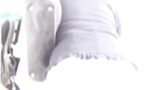 Japanese Bombshell Captured Peeing in Public Places