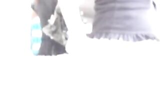 Japanese Bombshell Captured Peeing in Public Places
