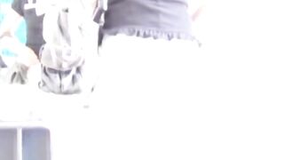 Japanese Bombshell Captured Peeing in Public Places
