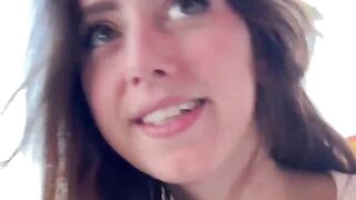 Teens French Girl Sucks Her Boyfriend in Car - Old Video Edited with New Music