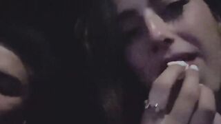 Teens French Girl Sucks Her Boyfriend in Car - Old Video Edited with New Music