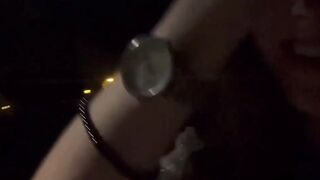Teens French Girl Sucks Her Boyfriend in Car - Old Video Edited with New Music
