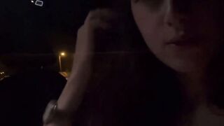 Teens French Girl Sucks Her Boyfriend in Car - Old Video Edited with New Music